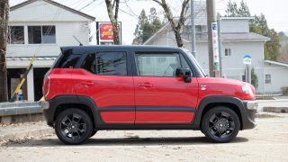 クロスビーの車高イメージ(ローダウン、リフトアップ)